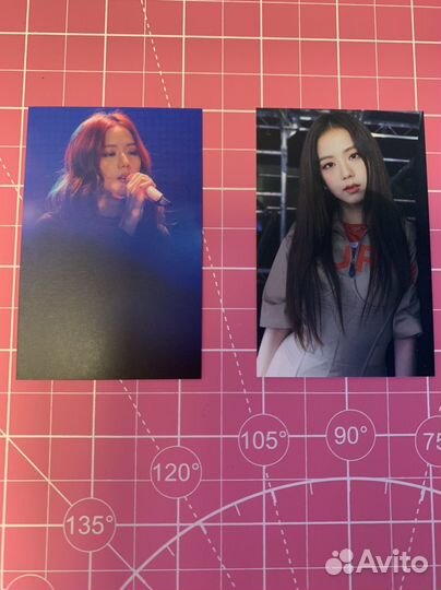 Карты blackpink джису офф