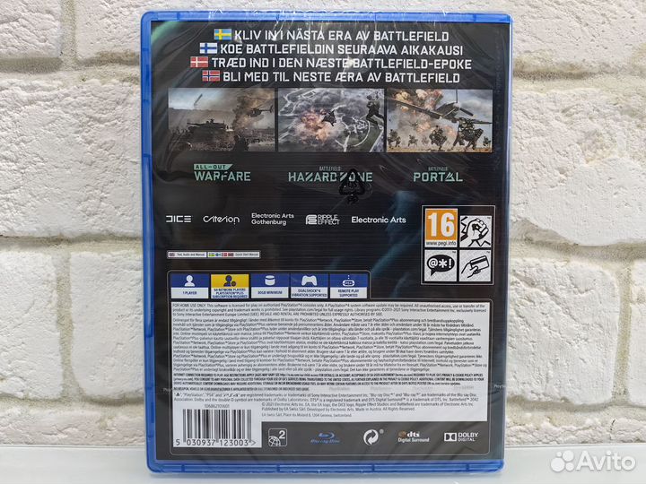Battlefield 2042 PS4 новый диск