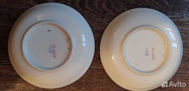 Чайные блюдца лфз винтаж СССР
