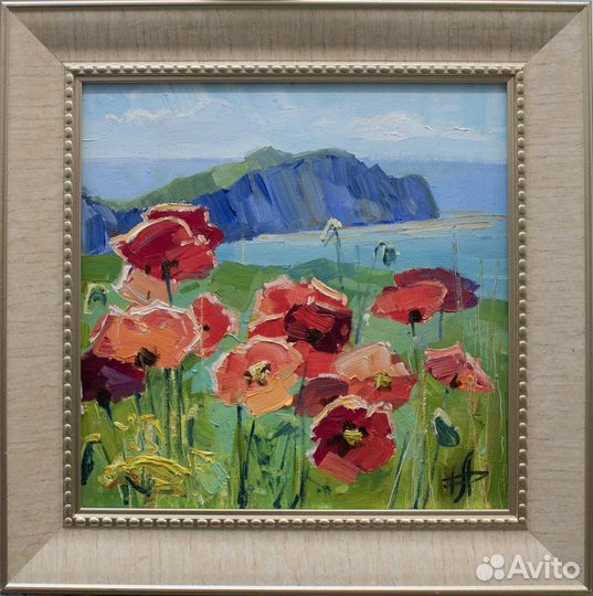 309 Коктебель. Маки, кисти Анны Давыдченко