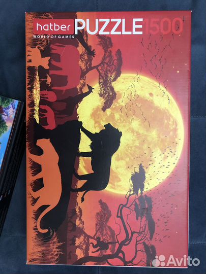 Пазлы 500-1500