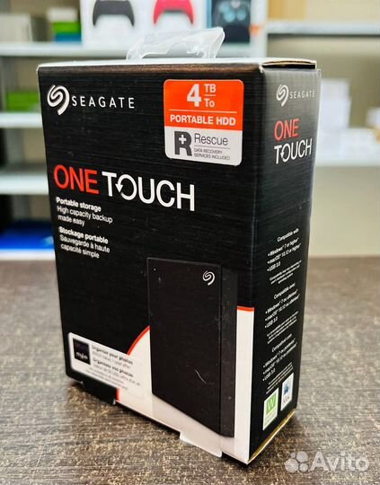 4TB Внешний HDD Seagate One Touch (stkc4000400)