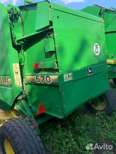 Пресс-подборщик John Deere 570, 2002