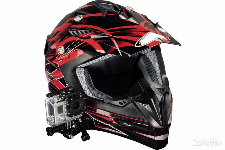 Разные крепления на шлем для камер gopro insta360