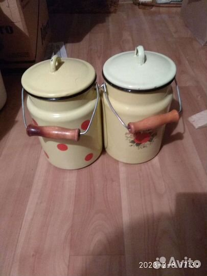 Бидон эмалированный СССР