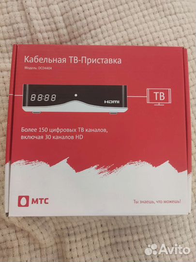 TV приставка МТС dcd 4404