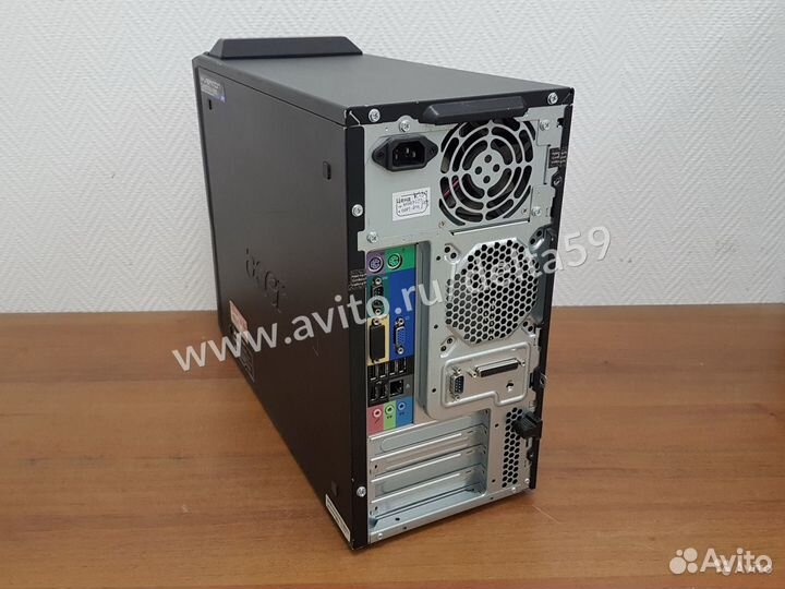 Сб Acer Intel Core2Duo E8400/4Gb/SSD 120Gb/GMA4500
