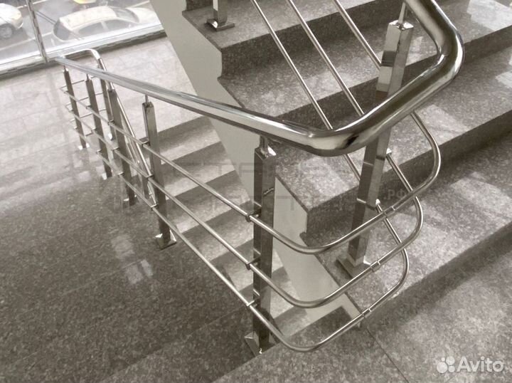 Перила поручни из нержавейки