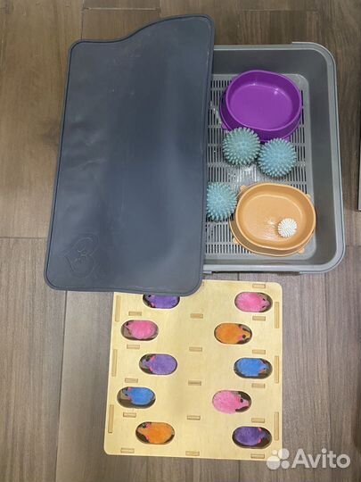 Лоток для кошек, интерактивная игрушка