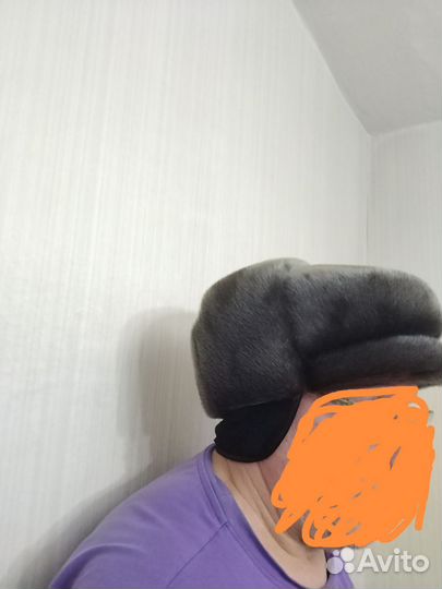 Мужская шапка размер 59-60 по окружности головы