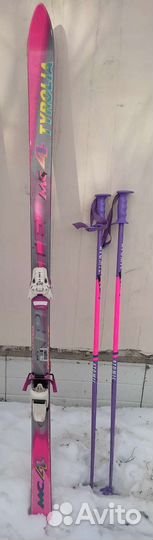 Горные лыжи с палками