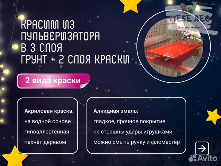 Кровать для двоих детей