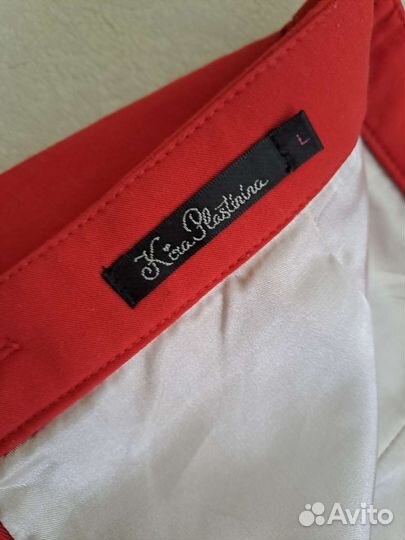 Юбка карандаш красная L