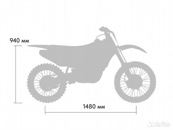 Мотоцикл JHL-moto LXT