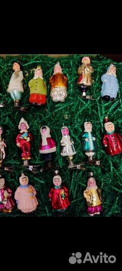 Елочные игрушки СССР
