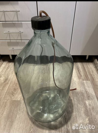 Бутылка стеклянная 20л