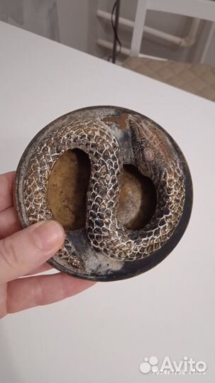 Пепельница латунь, б/у