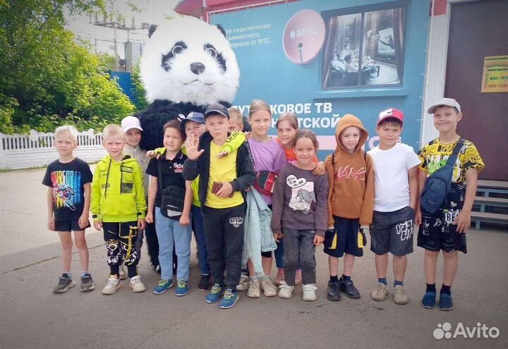 Аниматор Поздравление Панда