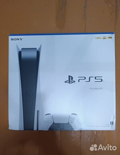 Коробка Sony PS4 и PS5