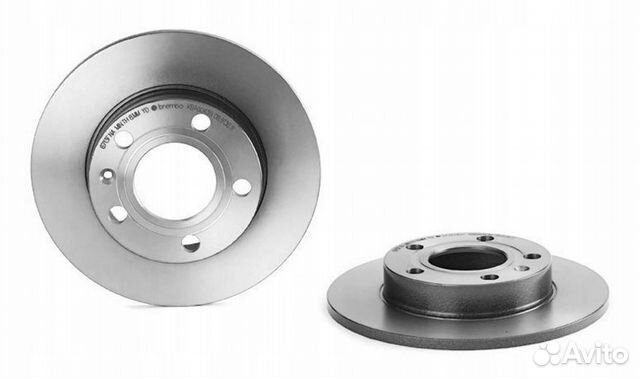 Тормозные диски задние 8E0615601P Audi A4 8E B6 B7