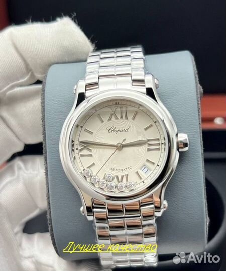 Женские кварцевые часы Chopard happy sport