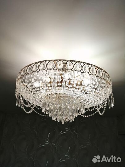Люстра хрустальная