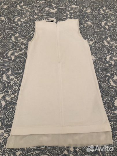 Платье белое mango