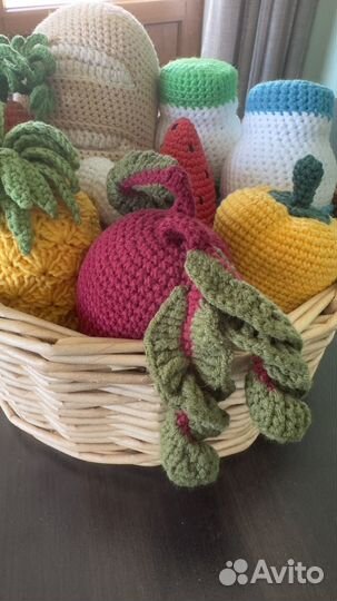 Вязаные игрушки ручной работы