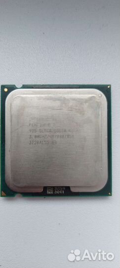 Процессор intel pentium 925 D