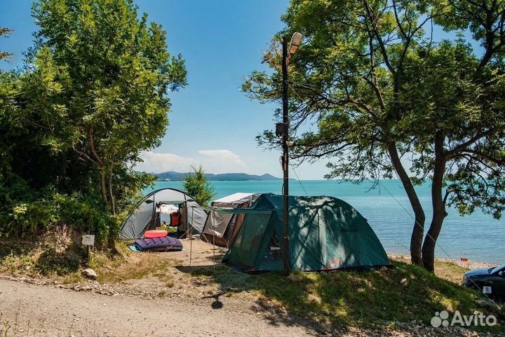 Кемпинг на Черном море