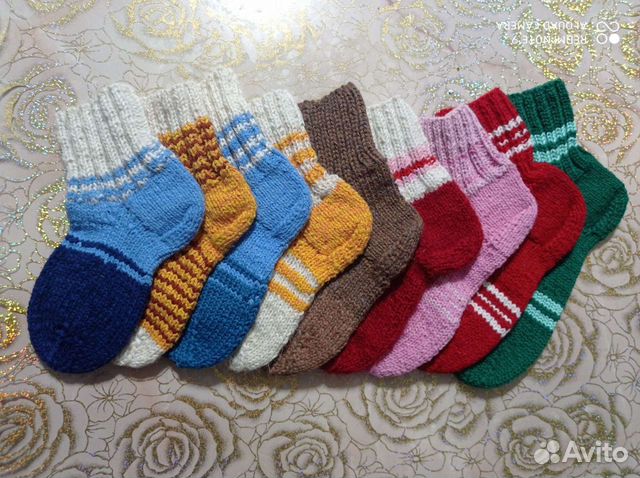 Носки шерстяные и варежки новые
