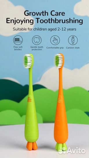 Зубная щетка детская
