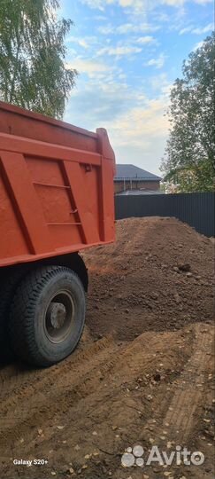 Песок щебень отсев торф