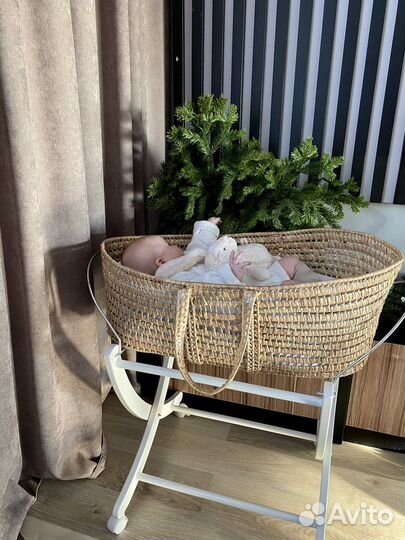 Люлька колыбель плетеная