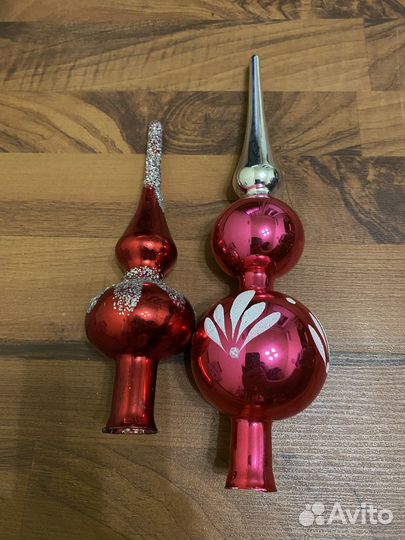 Елочная игрушка СССР Верхушка на елку