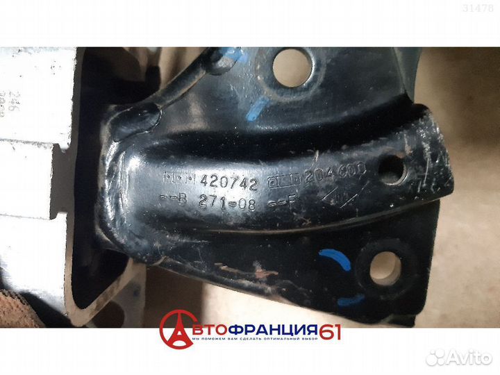 Опора двигателя, 6001547893 renault logan, 3031496