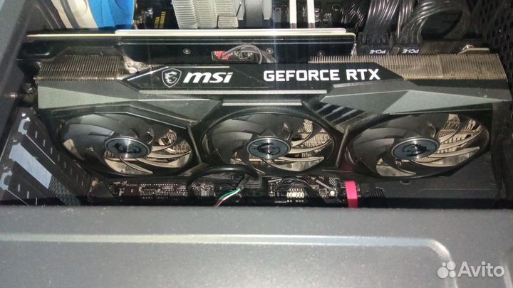 Видеокарта MSI GeForce RTX 3060 Ti gaming Z trio