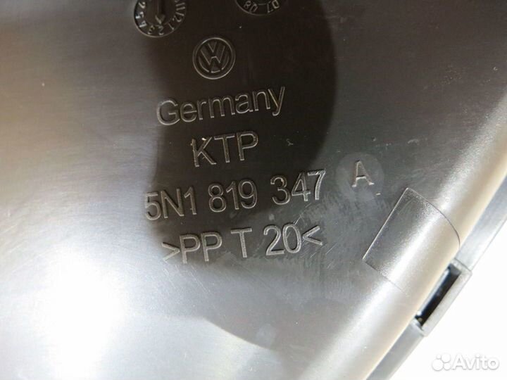 Воздуховод печки Volkswagen Tiguan