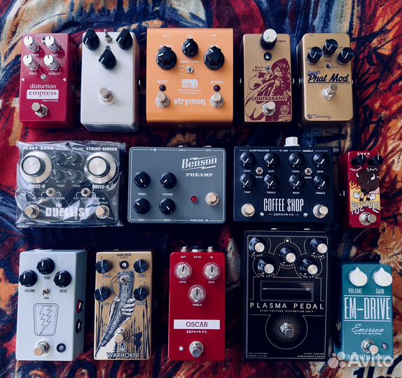 Гитарные педали эффектов fever pitch