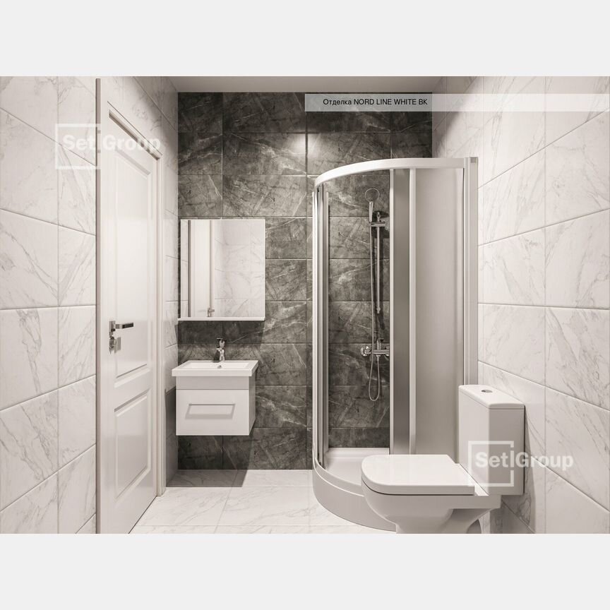 1-к. квартира, 44,2 м², 1/12 эт.