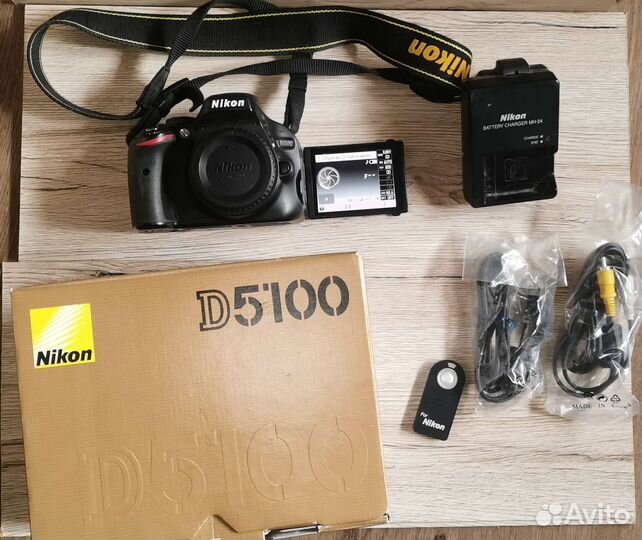 Зеркальный фотоаппарат nikon d5100 body