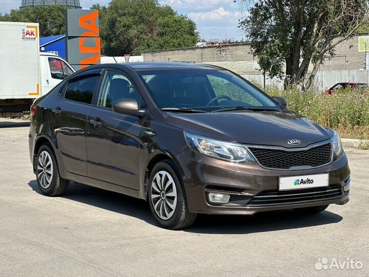 Kia Rio 1.6 МТ, 2017, 133 000 км