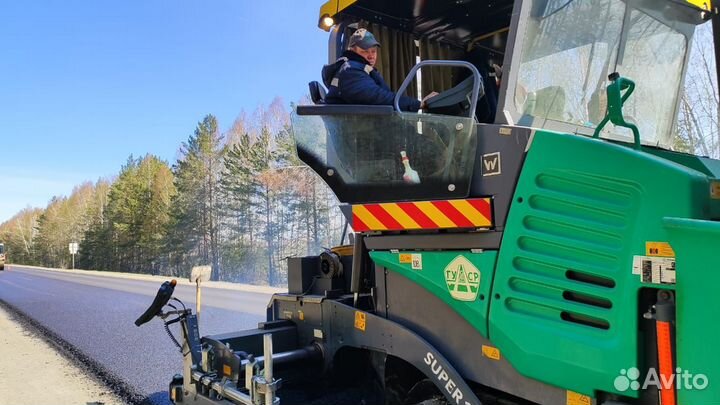 Аренда асфальтоукладчика