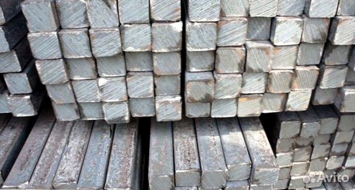 Квадрат литой металлический