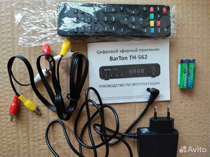 Цифровой эфирный приемник BarTon TH-562
