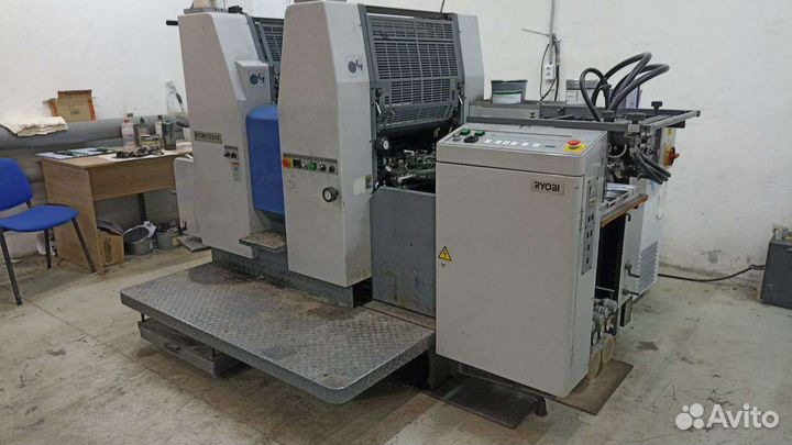 Двухкрасочная офсетная машина Ryobi 522 HX