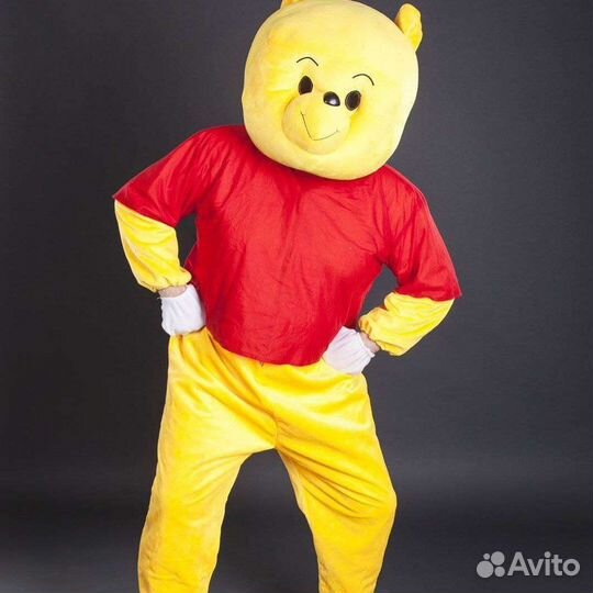 Винни пух ростовая фигура Костюм