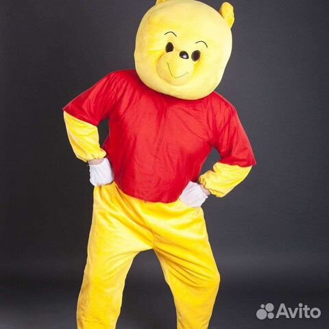 Винни пух ростовая фигура Костюм