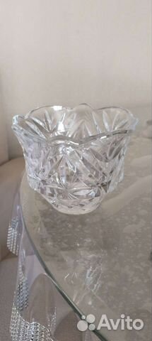 Хрустальная ваза