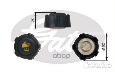 Крышка расширительного бачка RC223 Gates